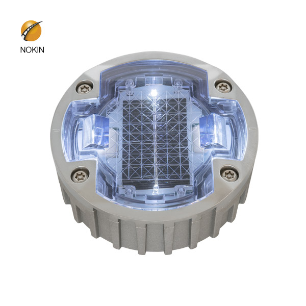 Synchronous flashing reflective road stud with shank company 
